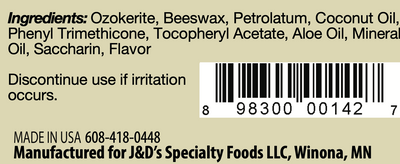 J&D's Bacon Lip Balm