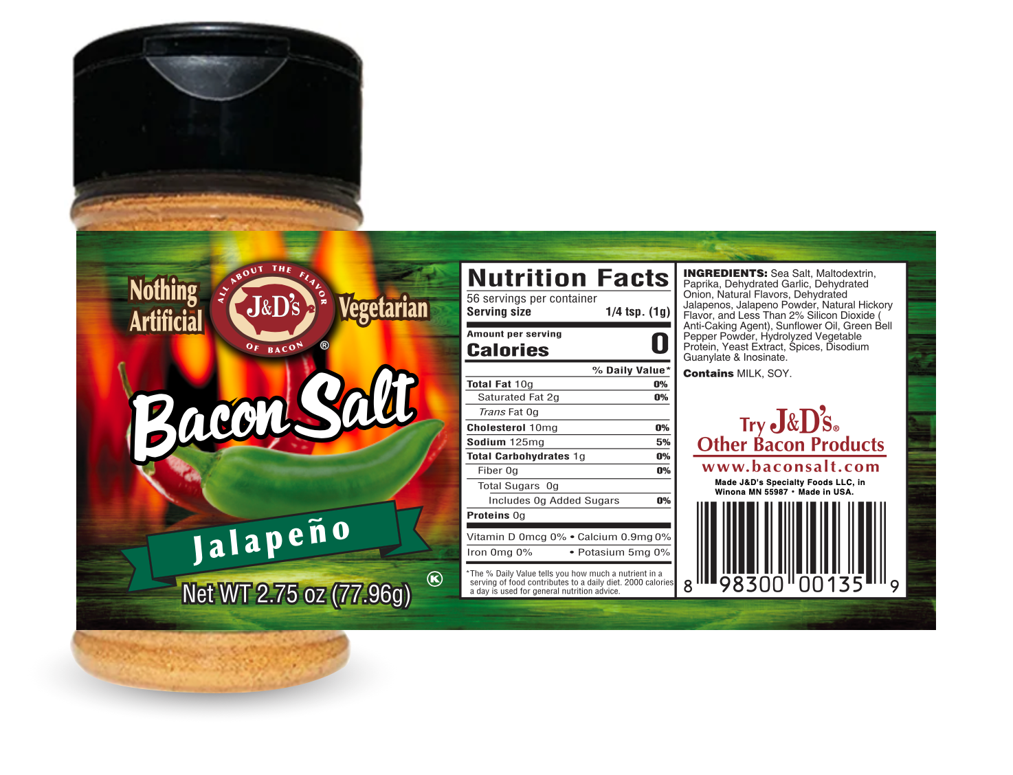 Pig Sweat Bacon Salt - The Spice Agent