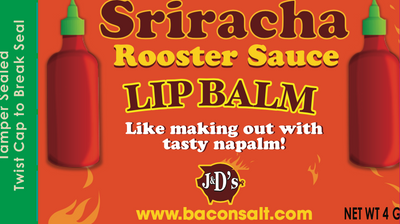 J&D's Sriracha Lip Balm